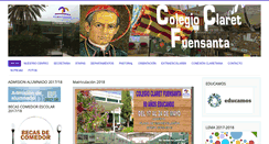 Desktop Screenshot of claretfuensanta.es